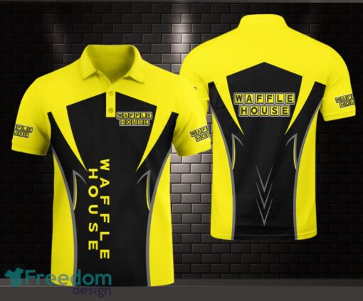 3D All Over Printed waffle house For Fans 3D Polo Shirt Product Photo 1