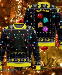 80s Arcade Game Pac-man Ugly Sweater Ugly Christmas Sweater Gift For Men And Women