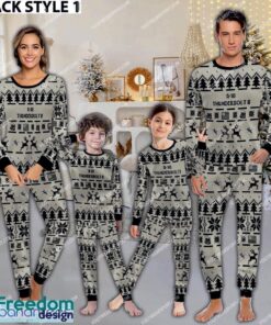 A-10 Thunderbolt II A10 Ugly Christmas Aircraft Pajamas Set Family Army Gift