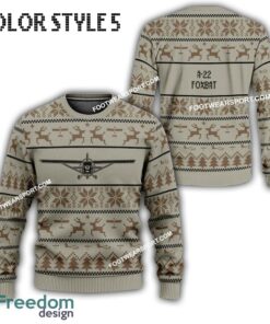 A 22 Foxbat A22 Aircraft Ugly Christmas Sweater Gift For Vetetan image A-22 Foxbat A22 Aircraft Ugly Christmas Sweater Gift For Vetetan - A-22 Foxbat A22 Aircraft Best Front Ugly Christmas Sweater Photo 5