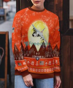 A 7 Corsair II A7 Aircraft Moonlight Sweater image A-7 Corsair II A7_Aircraft Moonlight Sweater Product Photo 4