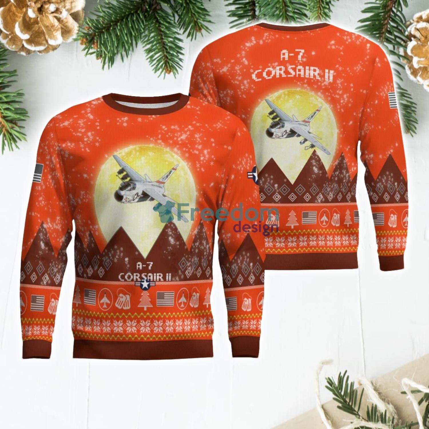 A 7 Corsair II A7 Aircraft Moonlight Sweater image A-7 Corsair II A7_Aircraft Moonlight Sweater Product Photo 1