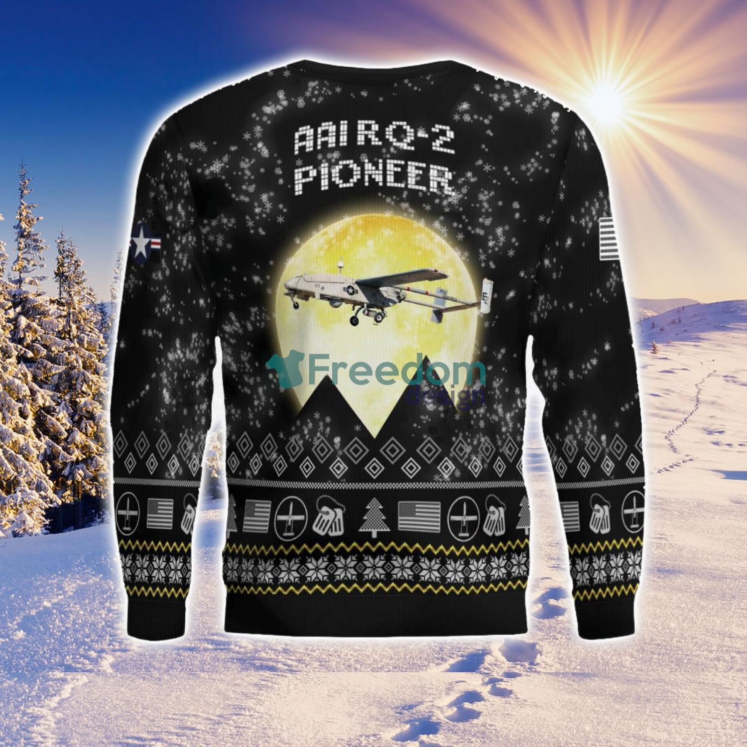 aai-rq-2-pioneer-rq2-aircraft-moonlight-black-ugly-christmas-sweater-veteran-sweater-3.jpg AAI RQ-2 Pioneer RQ2 Aircraft Moonlight Black Ugly Christmas Sweater Veteran Sweater Product Photo 4