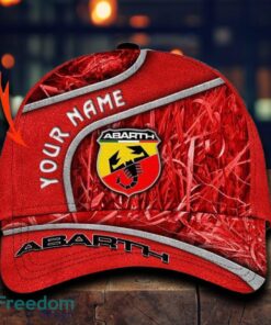 Abarth Car All Over Print 3D Hat Cap Summer Beach For Men Women Custom Name