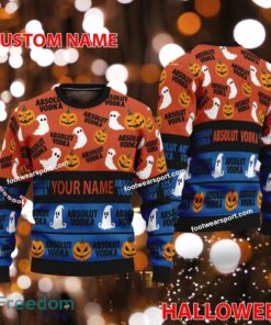 Absolut Vodka Personalized Logo Pattern Knitted Christmas 3D Sweater Gift For Men And Women