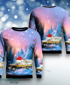 Acadian Ambulance Texas Critical Care Unit Chevy Silverado Ambulance Christmas Ugly Sweater For Men Women