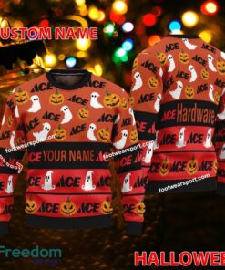 ACE HARDWARE Personalized Halloween Ugly Xmas Sweater Gift Holidays