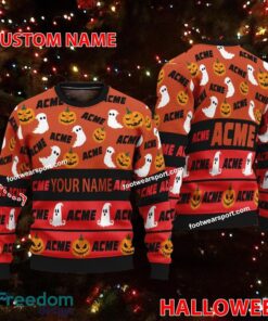 Acme Markets Personalized Logo Pattern Ugly Christmas Sweater For Fans