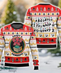 Adopt a Demodog Ugly Christmas Sweater 3D All Printed Sweater Christmas Gift