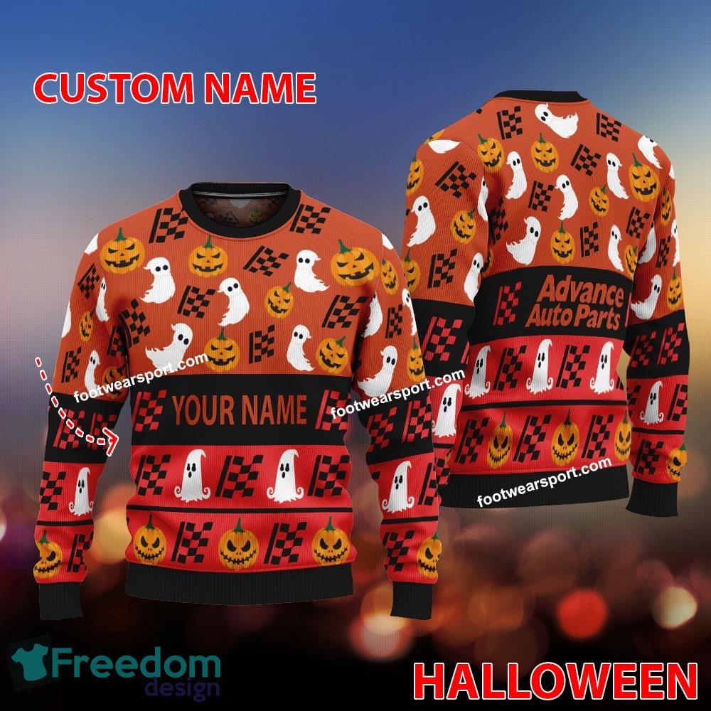 Advance Auto Parts Custom Name Halloween Ugly Christmas Sweater For Fans image Advance Auto Parts Custom Name Halloween Ugly Christmas Sweater For Fans - Advance Auto Parts Custom Name Halloween Ugly Christmas Sweater For Fans