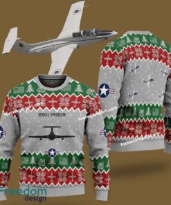 Aero L-29 Delfin L29 Aircraft US Air Force Ugly Christmas Sweater Gift For Adult