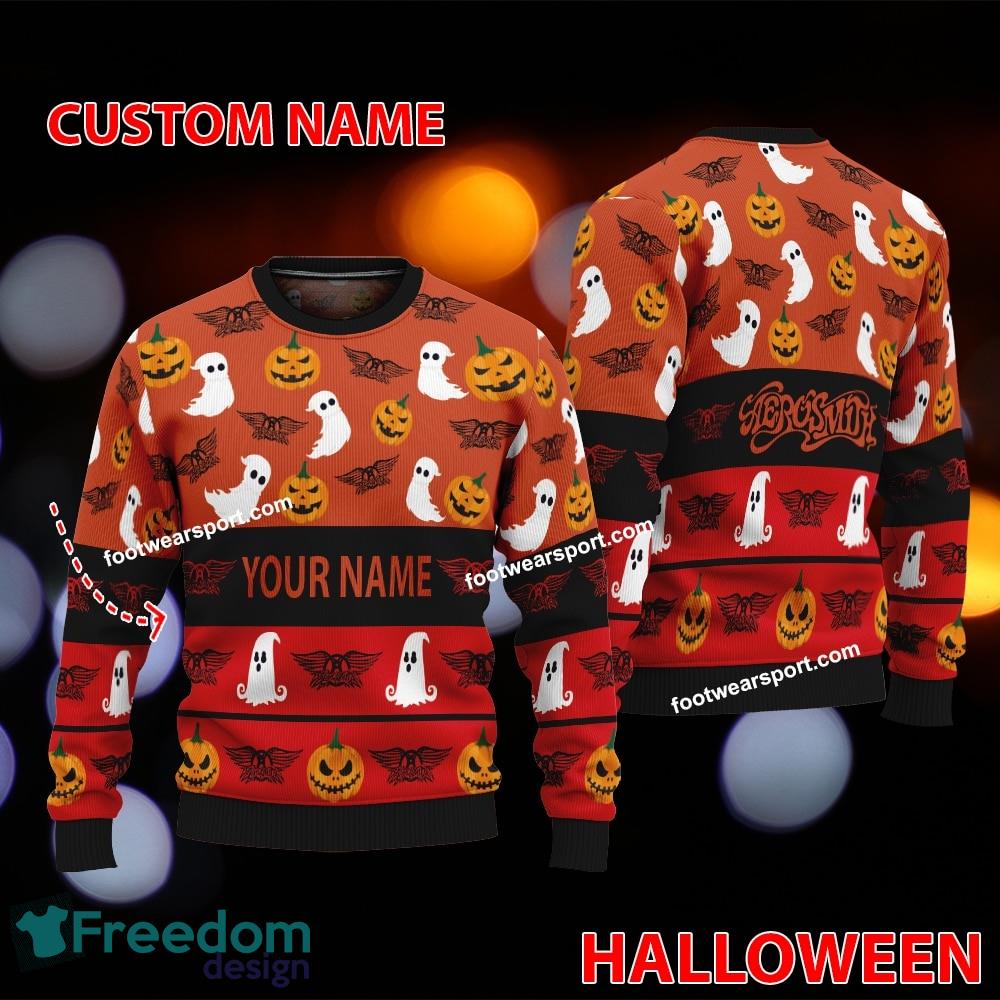 Aerosmith Band Custom Name Logo Pattern Ugly Christmas 3D Sweater Gift For Men And Women image Aerosmith Band Custom Name Logo Pattern Ugly Christmas 3D Sweater Gift For Men And Women - Aerosmith Band Custom Name Logo Pattern Ugly Christmas 3D Sweater Gift For Men And Women
