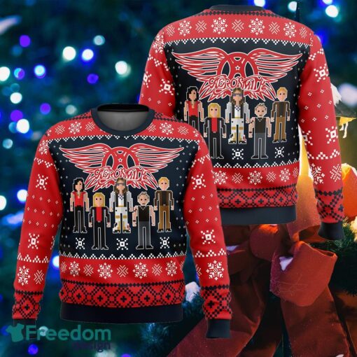 Aerosmith Ugly Christmas Sweater Gift For Adult - Aerosmith Ugly Christmas Sweater Gift For Adult