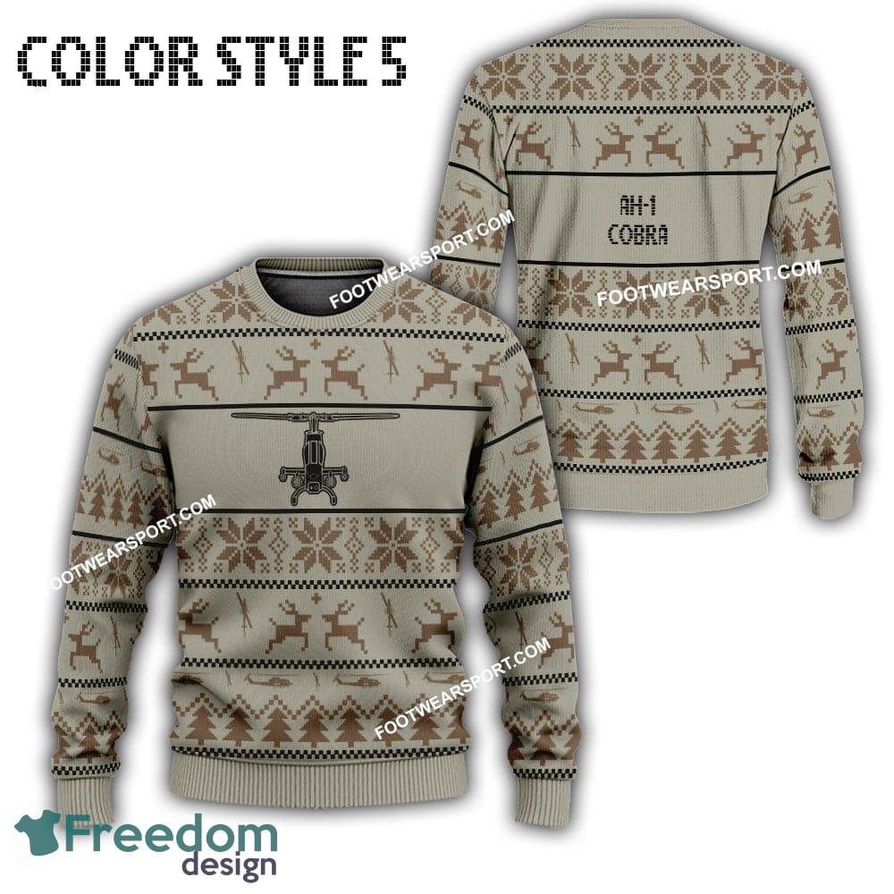 ah-1-cobra-ah1-aircraft-us-army-ugly-christmas-sweater-aop-gift-for-vetetan-4.jpg AH-1 Cobra AH1 Aircraft US Army Ugly Christmas Sweater AOP Gift For Vetetan - AH-1 Cobra AH1 Aircraft Best Front Ugly Christmas Sweater Photo 5
