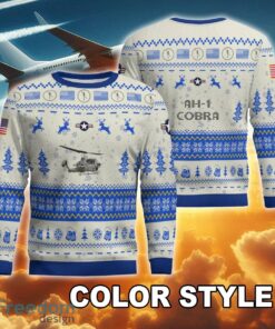 AH 1 Cobra AH1 New Pattern Aircraft Christmas Knitted Sweater For Veteran image AH-1 Cobra AH1 New Pattern Aircraft Christmas Knitted Sweater For Veteran - AH-1 Cobra AH1 Ugly Christmas Sweater AOP Photo 5