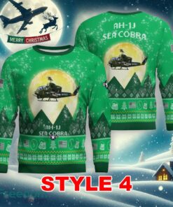 AH 1J SeaCobra AH1J Aircraft Moonlight Multi Color Knitted Xmas Sweater Gift For Men And Women image AH-1J SeaCobra AH1J Aircraft Moonlight Multi Color Knitted Xmas Sweater Gift For Men And Women - AH-1J SeaCobra AH1J Aircraft Moonlight Ugly Christmas Sweater_26