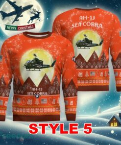 AH 1J SeaCobra AH1J Aircraft Moonlight Multi Color Knitted Xmas Sweater Gift For Men And Women image AH-1J SeaCobra AH1J Aircraft Moonlight Multi Color Knitted Xmas Sweater Gift For Men And Women - AH-1J SeaCobra AH1J Aircraft Moonlight Ugly Christmas Sweater_41