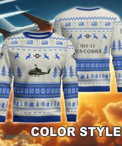 AH 1J SeaCobra AH1J New Pattern Aircraft Christmas Ugly Sweater Gift For Adult image AH-1J SeaCobra AH1J New Pattern Aircraft Christmas Ugly Sweater Gift For Adult - AH-1J SeaCobra AH1J Ugly Christmas Sweater AOP Photo 5