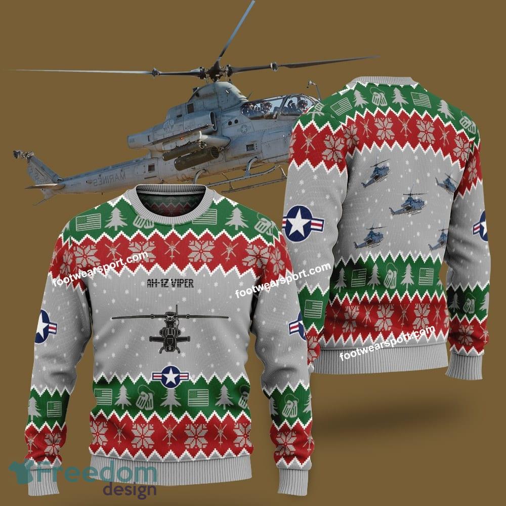 AH 1Z Viper AH1Z Aircraft US Marine Corps Ugly Christmas Sweater Gift For Men And Women image AH-1Z Viper AH1Z Aircraft US Marine Corps Ugly Christmas Sweater Gift For Men And Women - AH-1Z Viper AH1Z Aircraft US Marine Corps Ugly Christmas Sweater Gift For Men And Women