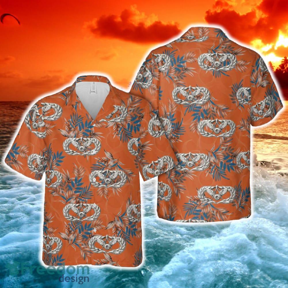 Air Force Civil Engineer Badge Hawaiian Shirt image Air Force Civil Engineer Badge Hawaiian Shirt - Air Force Civil Engineer Badge Hawaiian Shirt-1