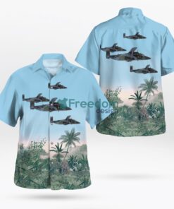 Air Force Short C-23 Sherpa Light Blue Hawaiian Shirt Product Photo 1