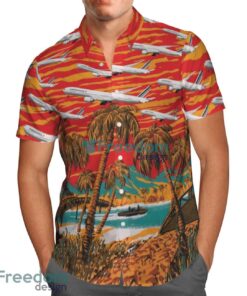 Air France Boeing 777-300ER Hawaiian Shirt Product Photo 2