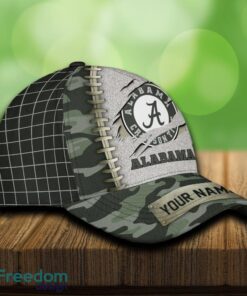 Alabama Crimson Tide 3D Hat And Cap Beach Design Camo Green For Fans Gift Custom Name image Alabama Crimson Tide 3D Hat And Cap Beach Design Camo Green For Fans Gift Custom Name - Alabama Crimson Tide 3D Hat And Cap Camo_4