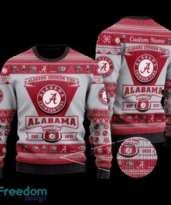 Alabama Crimson Tide Football Team Ugly Christmas Sweater Gift For Men And Women