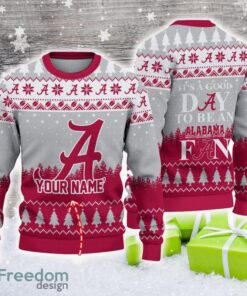 Alabama Crimson Tide Knitted Sweater For Men Women Fans Gift Christmas