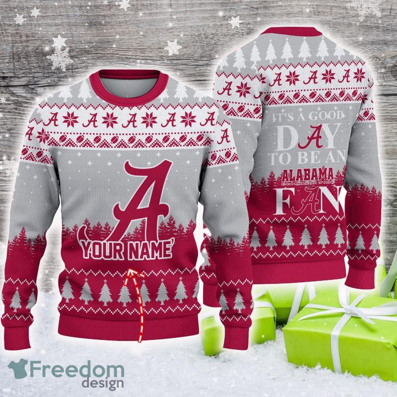 Alabama Crimson Tide Knitted Sweater For Men Women Fans Gift Christmas image Alabama Crimson Tide Knitted Sweater For Men Women Fans Gift Christmas - Alabama Crimson Tide Knitted Sweater For Men Women Fans Gift Christmas