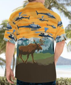 Alaska Police Helicopter Hawaiian Shirt Product Photo 2