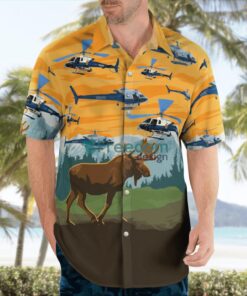 Alaska Police Helicopter Hawaiian Shirt Product Photo 3