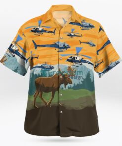 Alaska Police Helicopter Hawaiian Shirt Product Photo 4