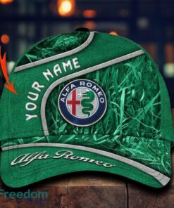 Alfa Romeo Car All Over Print 3D Hat Cap Summer Beach For Men Women Custom Name