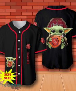Amaretto Baby Yoda Baseball Jersey for All Genders