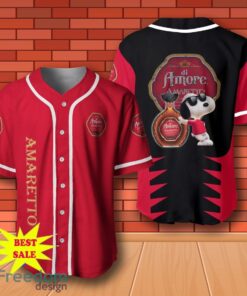 Amaretto Snoopy Baseball Jersey for All Genders