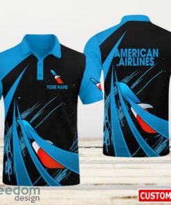 AMERICAN AIRLINES For Fans 3D Polo Shirt Custom Name