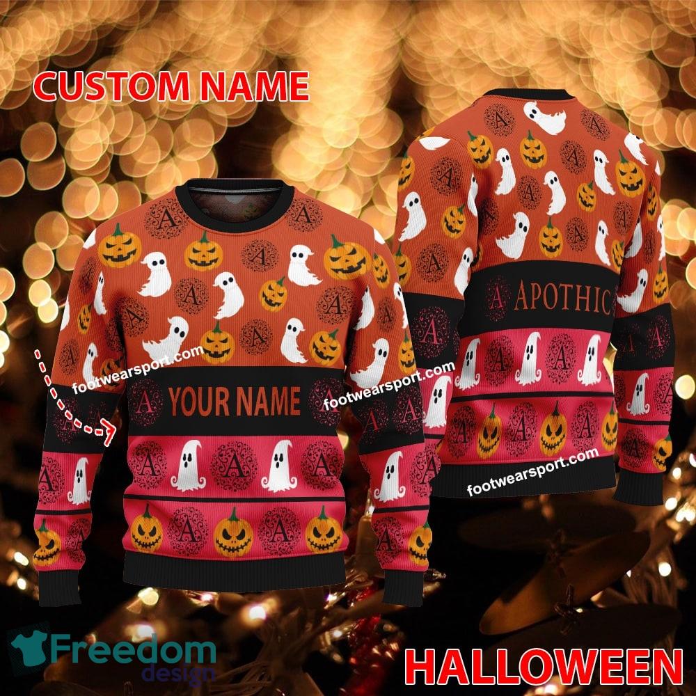 Apothic Wines Red Personalized Halloween Ugly Christmas Sweater AOP For Fans image Apothic Wines Red Personalized Halloween Ugly Christmas Sweater AOP For Fans - Apothic Wines Red Personalized Halloween Ugly Christmas Sweater AOP For Fans