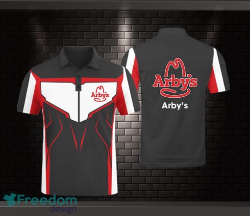 Arby's AOP 3D Polo Shirt Unique Gift Golf Polo Shirt Product Photo 1