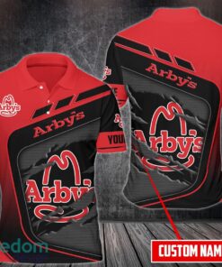 Arby’s Custom Name Team Working Shirt 3D Polo Shirt Golf Polo