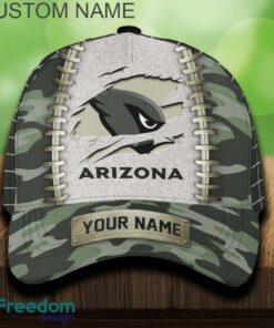 Arizona Cardinals 3D Hat And Cap Beach Design Camo Green For Fans Gift Custom Name Arizona Cardinals 3D Hat And Cap Beach Design Camo Green For Fans Gift Custom Name