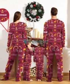 Arizona Cardinals Sport Team Logo Pajamas Set Family Christmas Gift Custom Name Special Gift Product Photo 2