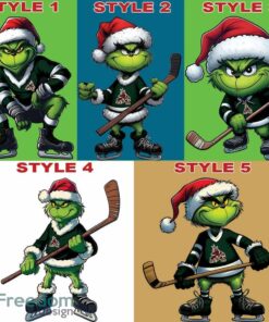 Arizona Coyotes New Grinch Ugly Christmas Sweater Gift For Men And Women - Arizona CoyotesMulti Grinch Ugly Christmas Sweater Gift Adult Photo 3