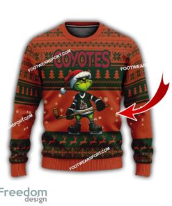 Arizona Coyotes New Grinch Ugly Christmas Sweater Gift For Men And Women