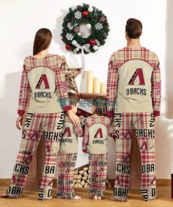 Arizona Diamondbacks Custom Name Pajamas Set For Family Sport Team Pajamas Christmas Gift Product Photo 2