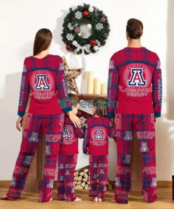 Arizona Wildcats Custom Name Pajamas Set For Family Sport Team Pajamas Christmas Gift Product Photo 2