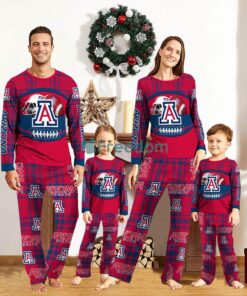 Arizona Wildcats Custom Name Pajamas Set For Family Sport Team Pajamas Christmas Gift