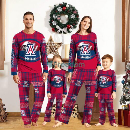 Arizona Wildcats Custom Name Pajamas Set For Family Sport Team Pajamas Christmas Gift Product Photo 1