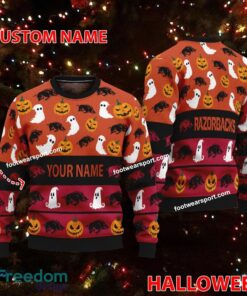 Arkansas Razorbacks Personalized Halloween Ugly Xmas Sweater AOP Gift Holidays