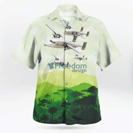 Army Short C-23 Sherpa Hawaiian Shirt Product Photo 3